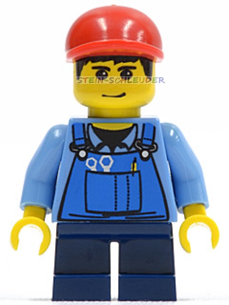Lego City Minifigur -Mechaniker- (973pb0410c38)