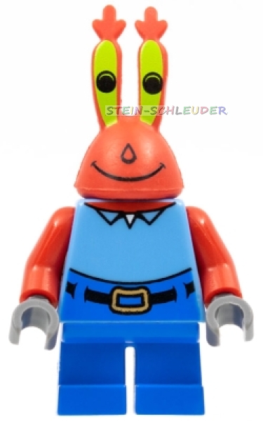 Lego Minifigur - Spongebob Mr Krebs- ( 973pb0412c01)