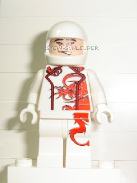 Lego  Racer Minifigur -Taejo Togokahn- (973pb0454c01)