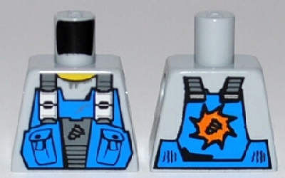 Lego Minifigur Torso -Power Miner- (973pb0536)