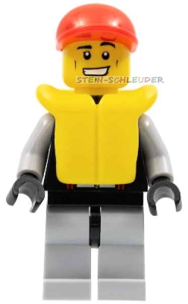 Lego City Minifigur -Lifeguard- (973pb0618c07)
