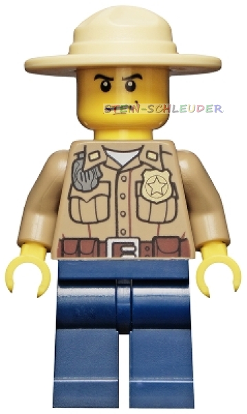 Lego Minifigur -Forst-Polizist- (973pb0985c02)