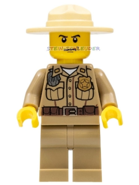 Lego Minifigur -Forst-Polizist- (973pb0985c07)
