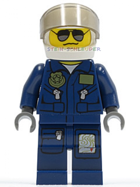 Lego Minifigur -Hubschrauberpilot- (973pb0989c03)