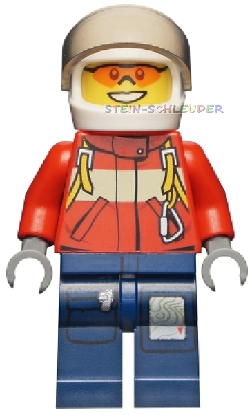 Lego City Minifigur -Pilot- (973b1010c03)