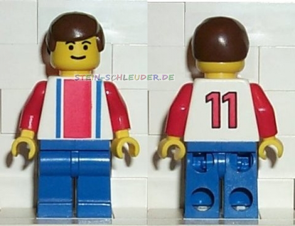 Lego Minifigur Fußballer (973pb0104c01)