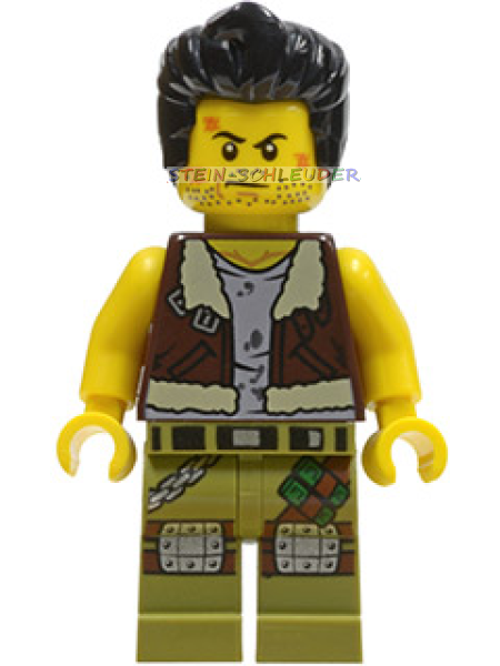 Lego Monster Fighters Minifigur -Frank Rock- (973pb1153c01)