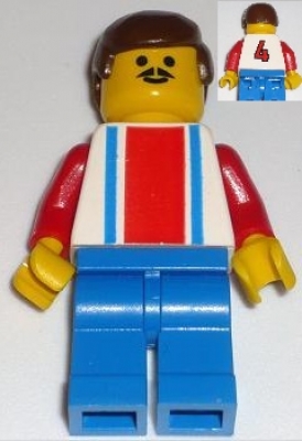 Lego Minifigur Fußballer (973pb0125c01)