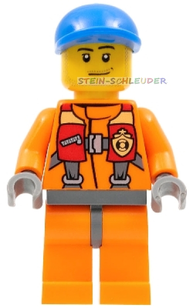 Lego City Minifigur -Coast Guard- (973pb1437c05)