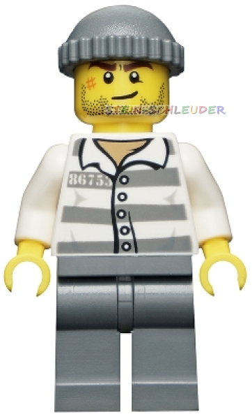 Lego Minifigur -Sträfling 86753- (973pb1557c10)