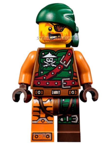Lego Ninjago Minifigur -Bucko- (973pb2303c01)