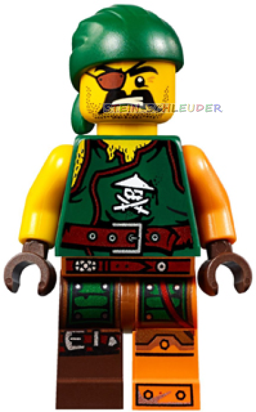 Lego Ninjago Minifigur -Sqiffy- (973pb2305c01)