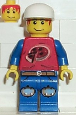 Lego Xtreme Stunts Minifigur -Pepper Roni- (973pb0057c01)