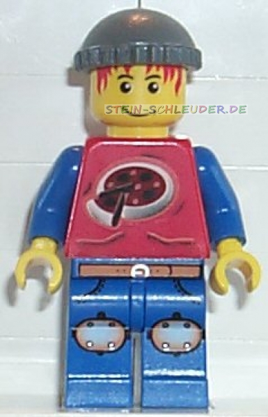 Lego Xtreme Stunts Minifigur -Pepper Roni- (973pb0057c02)