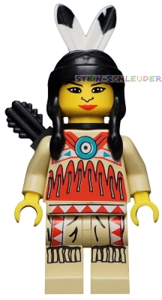 Lego Minifigur Indianerin (973px106c01)