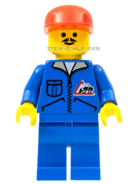 Lego Town Minifigur -Bulldozer- (973px122c01)