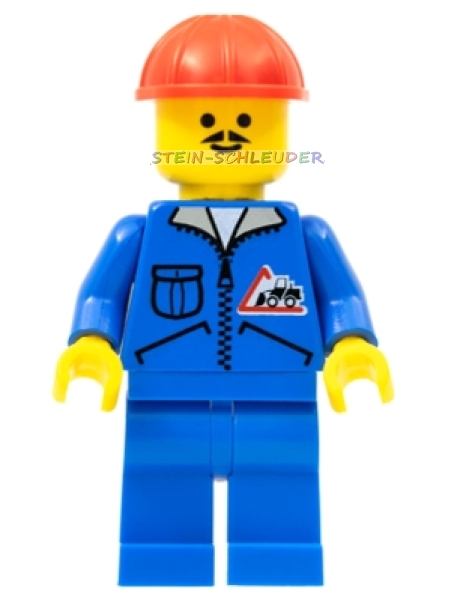 Lego Town Minifigur -Bulldozer- (973px122c02)