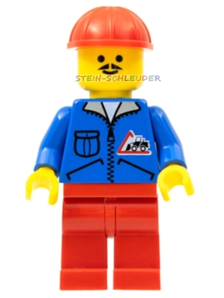 Lego Town Minifigur -Bulldozer- (973px122c04)