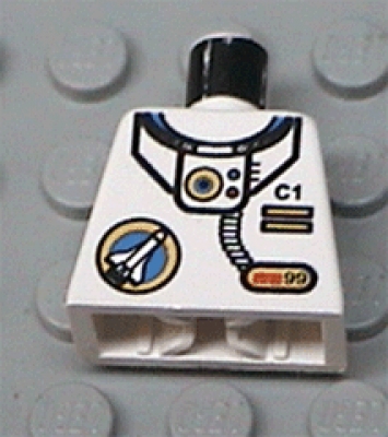 Lego Minifigur Torso -Space Port- (973px176)