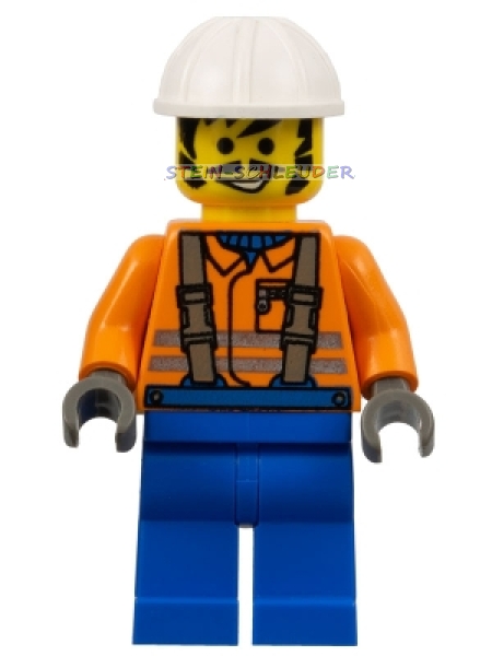 Lego Minifigur -Bauarbeiter- (973px177c02)