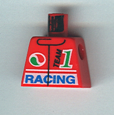 Lego Minifigur Torso -Race Team 1- (973px36)