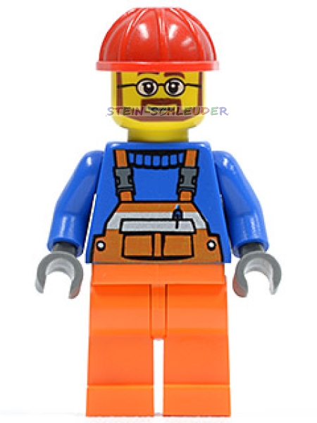 Lego Minifigur -Bauarbeiter- (973px437c15)