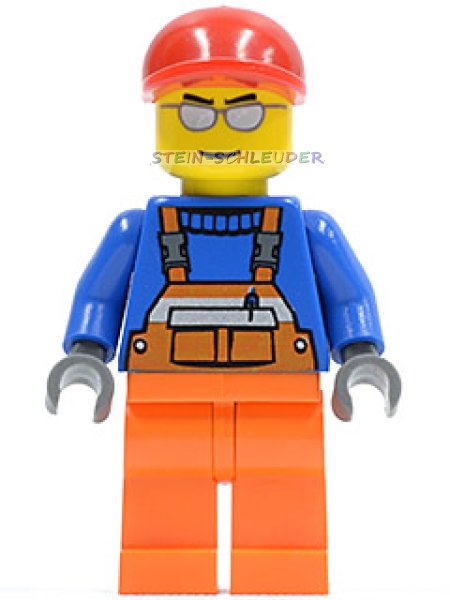 Lego Minifigur -Bauarbeiter- (973px437c20)