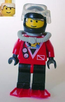 Lego Minifigur -Taucher- (973px51c02)