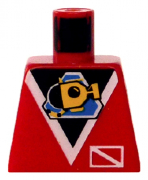 Lego Town Minifigur Torso Diver (973px52)
