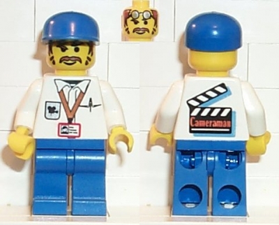 Lego Studios Minifigur -Kameramann- (973px64c01)
