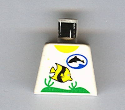 Lego Town Minifigur Torso Diver (973px98)