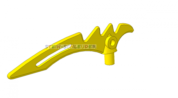 Lego Minifig Halbmondklinge mit Stab (98141)