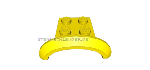 Lego Kotflügel 4 x 2 1/2 x 1 (98282)