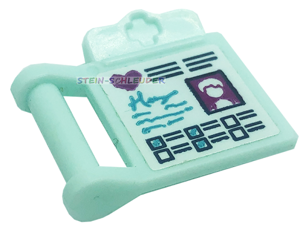 Lego Friends Klemmbrett mit Sticker (98393bpb04)