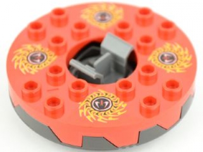 Lego Ninjago Spinner bedruckt  (bb549c08pb01)