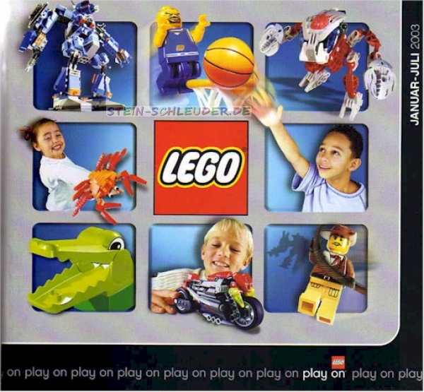 Lego-Katalog 1. Halbjahr 2003 (c03de1)