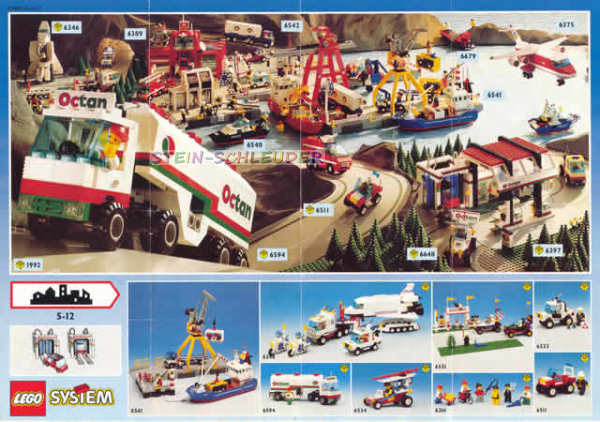 Lego Mini-Town Katalog 1992 (m92town)