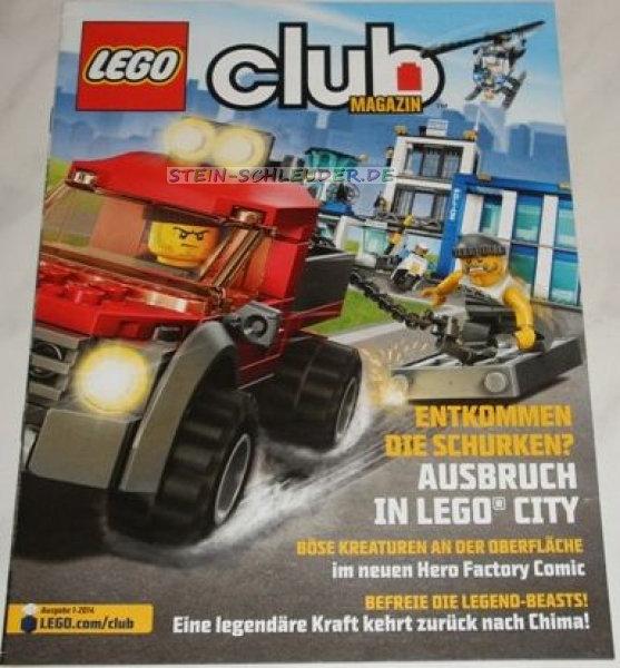 Lego Club Magazin 1/2014 (wc14de1)
