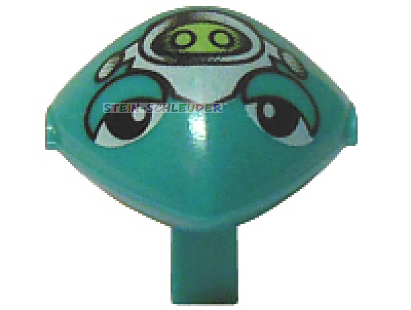 Lego Minifig Kopf  Martian (x117px4)