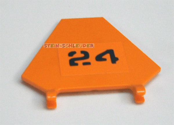 Lego Flagge 5 x 6 Hexagonal mit Sticker (x1435pb003)