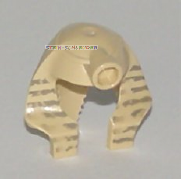 Lego Minifigur Pharaonenkopfschmuck bedruckt (x177px2)