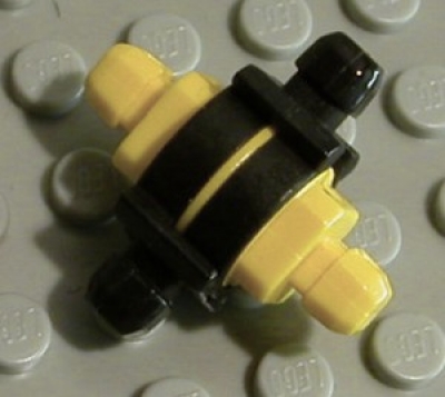 Lego Znap Verbinder 3 x 3 - 4 Weg mit Rotationsring (x338c01)