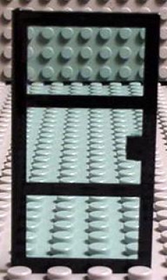 Lego Tür 4 x 6 mit 2 Streben (x39c01)