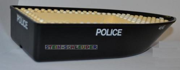 Lego Bootsrumpf -Police- 10 x 25 x 4 1/3 (x497c02)