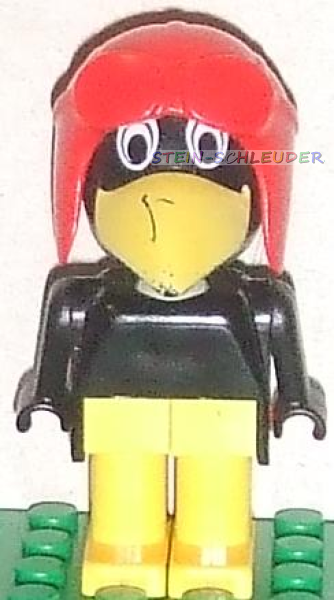 Lego Fabuland Figur -Charlie / Joe Crow- (x586c01b)