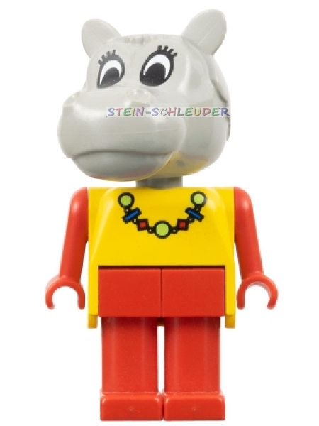 Lego Fabuland Figur -Hanna Hippopotamus- (x591c02)