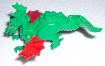 Lego Drache mit roten Flügel (x6129r)