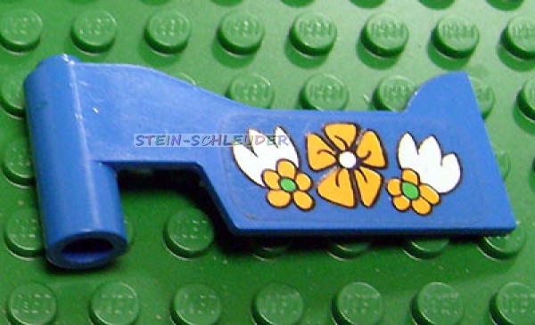 Lego Fabuland Tür links mit Sticker (x613pb01)